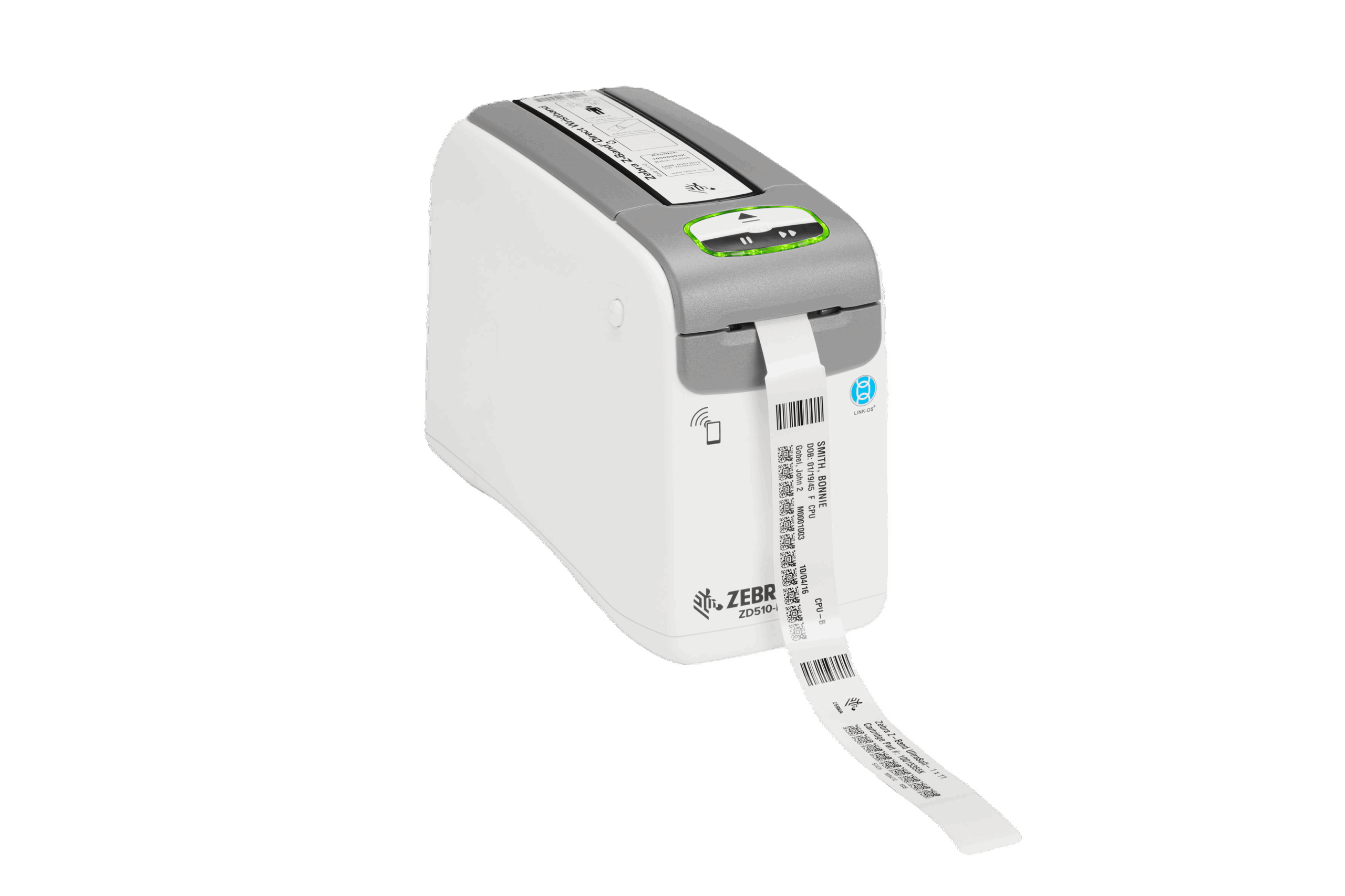 Zebra ZD510-HC kasettipohjainen ranneketulostin